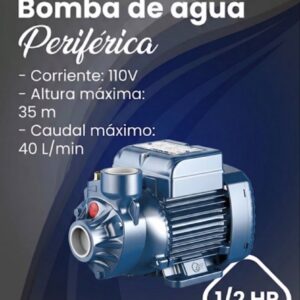 BOMBA PERIFERICA 0.5 HP PEDROLLO PKM60