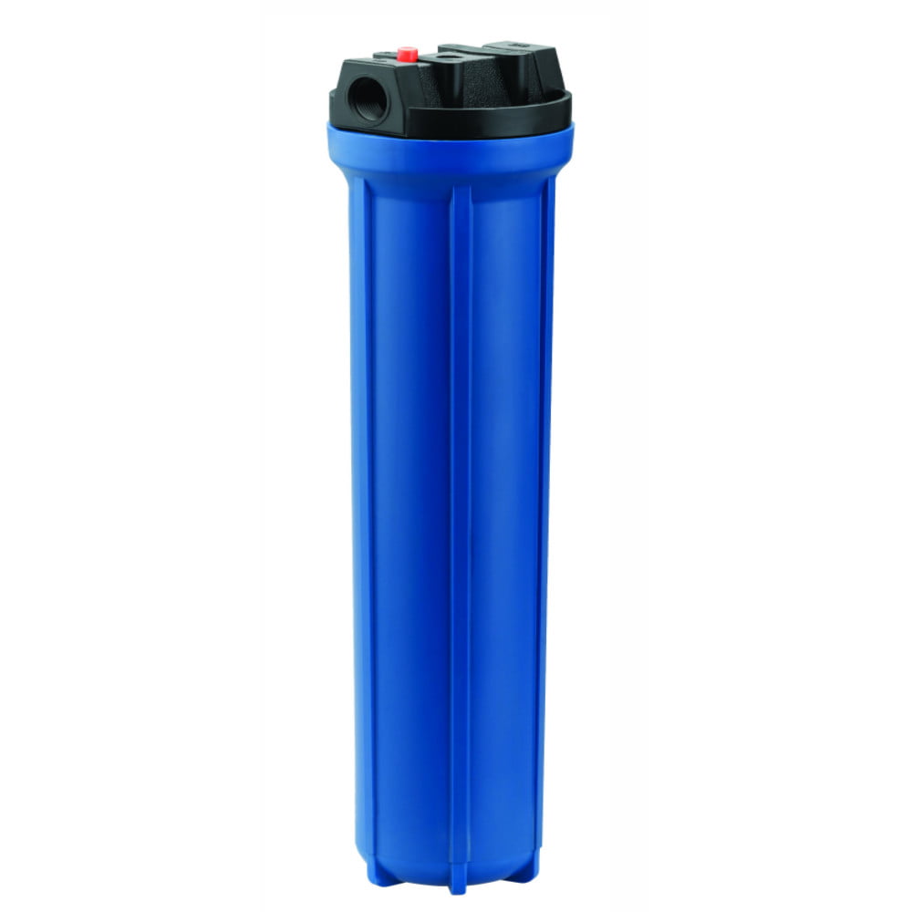 Carcasa Slim 20 pulgadas con conexión de 3/4 para filtración de agua